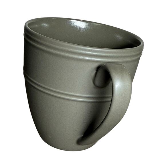 Lenox‎ Kate Spade Mug Fair Harbor Collection Bittersweet Coffee Tea Gray 10oz - Picture 3 of 7